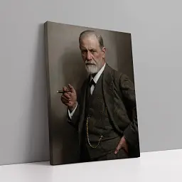 Інтер'єрна картина Зигмунд Фрейд, Sigismund Freud, психоаналітика, психіатрія, 60×43 см (id7249) - мініатюра 2
