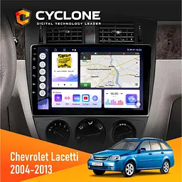 Штатна магнітола Chevrolet Lacetti 2004-2013 Black Cyclone C10-011 4x64, DSP Cyclone (НФ-00005223)