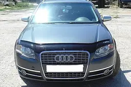 Дефлектор капоту мухобійка для Audi A4 (8B,8K) 2008-2011