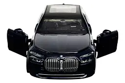 Іграшкова легкова машинка BMW I7 1:32 Автопром світлозвукові ефекти металева 68730, в коробці 20x9x9 см - мініатюра 6