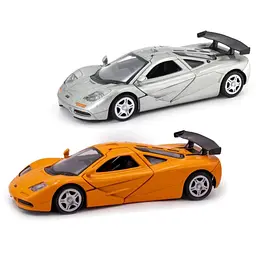Автомодель - McLaren F1 1992 (сірий, оранжевий), в асортименті