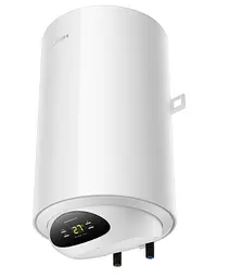 Водонагрівач Midea 50 л, 1500 Вт, мокрий ТЕН, вертикальний, циліндричний, білий (D50-15EW1(W)) - мініатюра 2