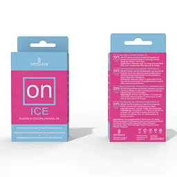 Збуджуючі краплі для клітора Sensuva ON Arousal Oil for Her Ice, 5 мл - мініатюра 2