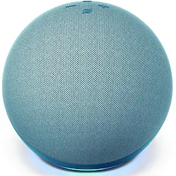 Акустика портативна розумна колонка Amazon Echo Dot 4th Gen Twilight blue (блакитна) - мініатюра 2