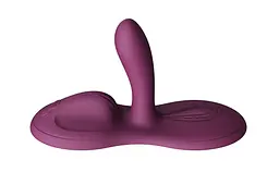 Sit-on-top смарт-вібратор Zalo - Flora Smart Vibrating Pad Velvet Purple, 9 моторів - мініатюра 2