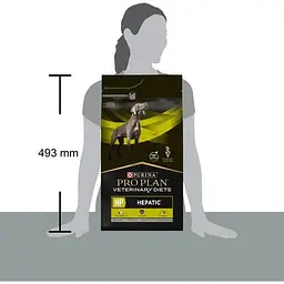 Сухий дієтичний корм для цуценят та дорослих собак Purina Pro Plan HP Hepatic для підтримання функції печінки при хронічній печінковій недостатності 3 кг - мініатюра 4