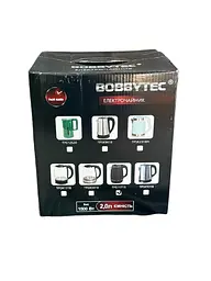 Чайник електричний Bobbytec TPC11715 2 л 1800 Вт Чорний - мініатюра 5