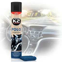 Поліроль торпеди спрей K2 Polo Fahren (Нова машина) 750 мл (K20134)