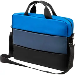 Сумка для ноутбука Vinga NB112 15.6` Black/Blue (NB112BB) [80234] - мініатюра 1
