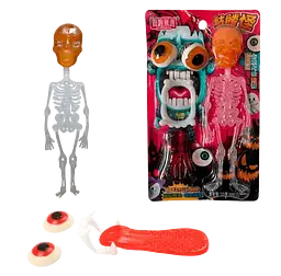 Набір цукерок Skeleton Monster Halloween Candy  22 г - мініатюра 2