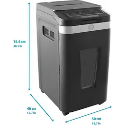 Шредер HP Pro Shredder Auto 400CC Black (2822) [159573] - мініатюра 6