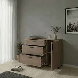 Комод Doros Торн Кремона Канноло 3Ш/1Д 135х51.6х80 (41510177) - мініатюра 5