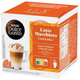 Набір кава в капсулах NESCAFE Dolce Gusto Latte Macchiato Caramel 16 шт. 145.6 г - мініатюра 2