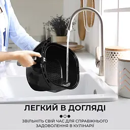 Аерофритюрниця безмасляна Sokany SK-10007 на 7.5л електрична з сенсорним керуванням 2000Вт - мініатюра 6