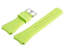 Силіконовий ремінець Primo для годинника Samsung Galaxy Watch 46 мм SM-R800 Light Green - мініатюра 2