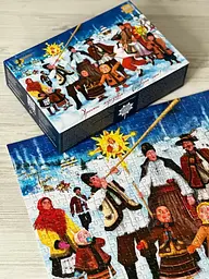 Пазл UkrainianPuzzles Українське різдво - мініатюра 5