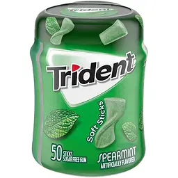 Жуйки Trident Spearmint Sugar Free 50 sticks