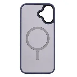 Чохол 2Е Basic для iPhone 16 Plus, Soft Touch MagSafe Cover, синій світлий 2E teh0019315 - мініатюра 2