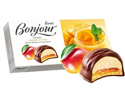 Десерт КОНТІ "Bonjour" зі смаком манго 232г