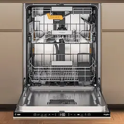Посудомийна машина Whirlpool вбудовувана 14компл. A+++ 60см дисплей 3й кошик білий - мініатюра 4