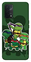Чохол Demsky Green turtles для Oppo A54 4G