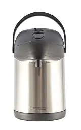 Термос-помпа Thermos нержавіюча сталь 2,5 л сріблястий металік - мініатюра 2
