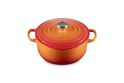 Каструля Le Creuset Signature Cast Iron Round Casserole 20 см Flame