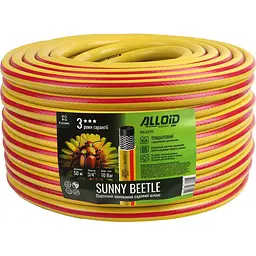 Шланг армований 3-х шаровий Alloid Building Tools Sunny Beetle 3/4" 50 м (WH-63315)
