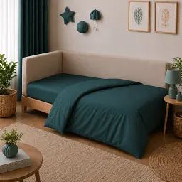 Дитяча постільна білизна JUNIOR Poplin Line Emerald (2200012795965) - мініатюра 3