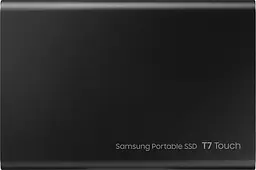 Зовнішній SSD накопичувач Samsung T7 Touch 1 TB Black [MU-PC1T0K/WW] [84790] - мініатюра 4