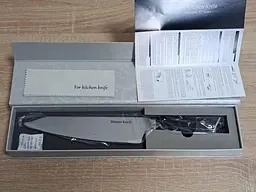 Ніж кухарський 20 см Damascus DK-LKB 5001 VG-10 Дамаська сталь 67 шарів - мініатюра 10