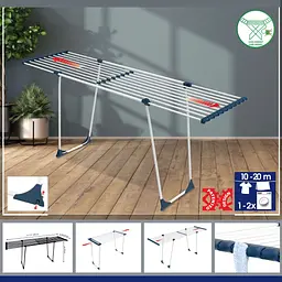 Сушарка для білизни підлогова Casa Si CasaFlex 20 White (CS92179B04) - мініатюра 4