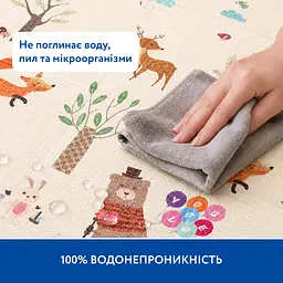 Великий двосторонній термокилимок Piccolino Лісова подорож 180х200х0.8 см (26000064) - мініатюра 6