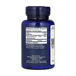 Бенфотіамін, Mega Benfotiamine 250 mg - 120 vcaps - мініатюра 2