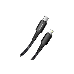 Дата кабель USB-C to Lightning 2.0m 20W black Essager (EXCTL-CGA01) - мініатюра 3