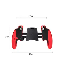 Геймпад тригер для телефону червоний тригер android для гри в пабг мобайл mobile game controller Z8 - мініатюра 2