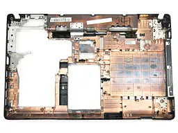 Низ, дно, піддон для Lenovo ThinkPad E530, E535, E530C (Нижня кришка (корито) + Кріплення петель) (04W4110 04W4111 AP0NV000L00)