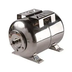Гідроакумулятор GRANDWATER 50L з нержавіючої сталі мембранний 30412