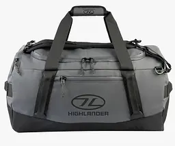 Сумка дорожня водозахисна Highlander Hauler Duffel 65L Dark Grey (DB133-DGY) - мініатюра 1