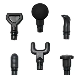 Масажер OstroVit Body Massage Gun у кейсі з насадками Black - мініатюра 3