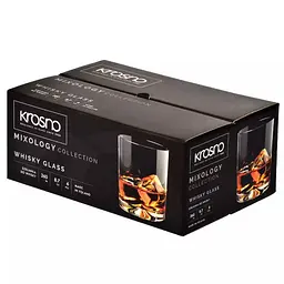 Набір келихів для віскі Krosno Mixology, скло, 260 мл, 6 шт. (898919) - мініатюра 3