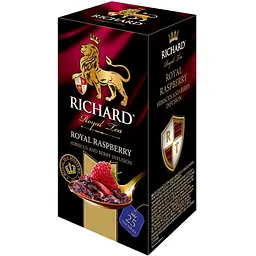 Чай ягідно-трав'яний Richard Royal Raspberry 50 г (25 шт. х 2 г) (796714) - мініатюра 2