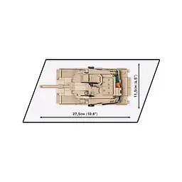 Конструктор Cobi Танк M1A2 Абрамс, 975 деталей (COBI-2622) - мініатюра 5