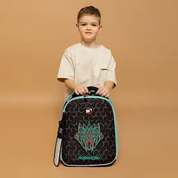 Рюкзак Yes H-100 Collection Robohero з пеналом та сумкою (559773) - мініатюра 11