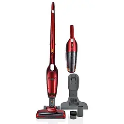 Вертикальний пилосос GORENJE Freestyle SVC216FR, 0.6 л, 21.6В, автономність макс. 60 хв., LED підсвічування, червоно-чорний