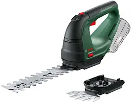 Ножиці для трави акумуляторні AdvancedShear 18В-10 + насадка кущоріз Bosch sad0001684