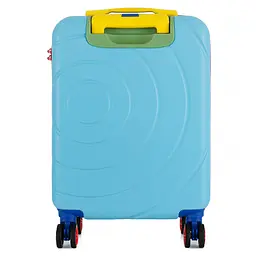Валіза Semi Line 20 дюймів (S) дюймів (S) 40 л бірюзовий світлий T5933-1 54.5x38x21 см ручна поклажа - мініатюра 4