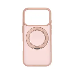 Противоударный чехол-панель для Apple iPhone 17 Pro, Unit Stand2, розовый, силикон + поликарбонат, защита всего корпуса, с подставкой, поддержка магнитных держателей и беспроводной зарядки (MagSafe), ArmorStandart (ARM86334)