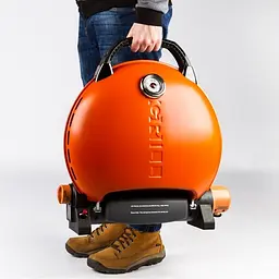 Портативний газовий гриль O-Grill 600T переносний, помаранчевий + шланг у подарунок! - мініатюра 15