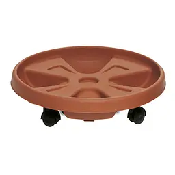 Піддон пластиковий Roller, 35-31 см круглий з роликами (11350)